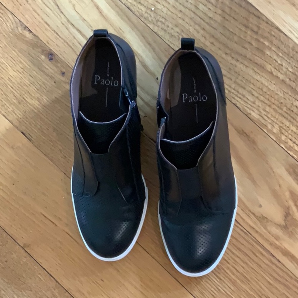 Linea Paolo “Felicia” Wedge Booties